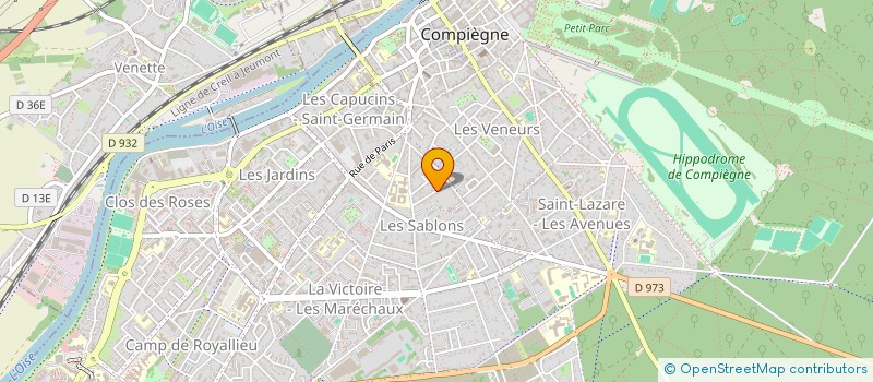 localisation de l'entreprise MIDONZ EDITIONS  COMPIEGNE