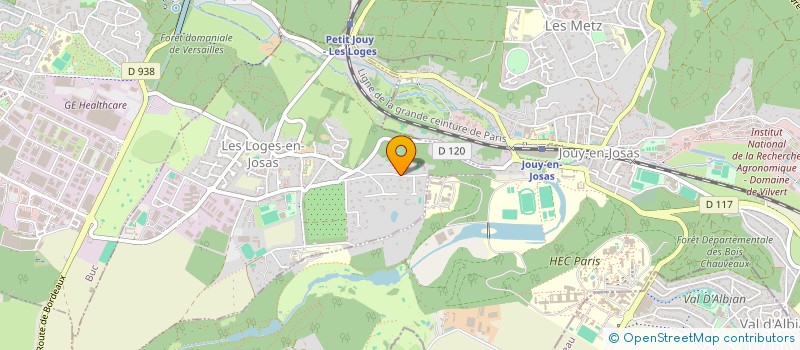 localisation de l'entreprise MIDORI-NO-SATO  LES LOGES-EN-JOSAS