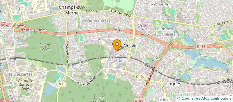 localisation de l'entreprise MIDORIMANI à NOISIEL
