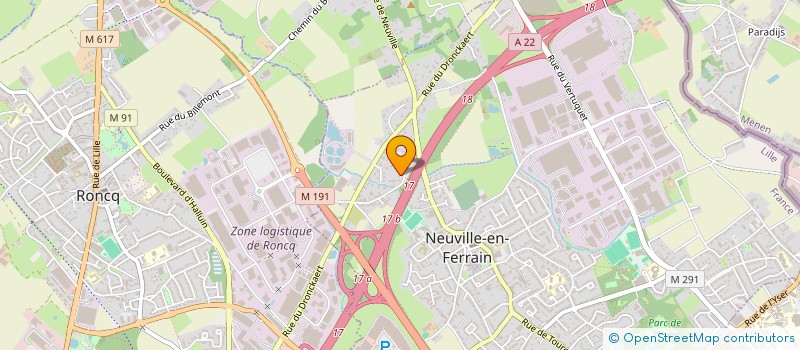 localisation de l'entreprise MIDOU à NEUVILLE-EN-FERRAIN