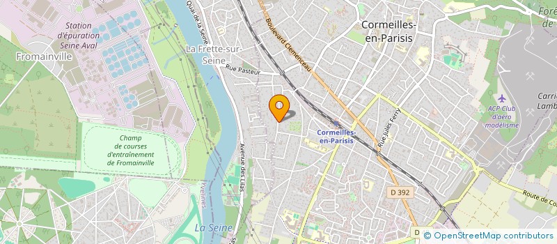 localisation de l'entreprise MIDOU  CORMEILLES-EN-PARISIS