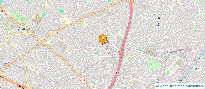 localisation de l'entreprise MIDP  DRANCY