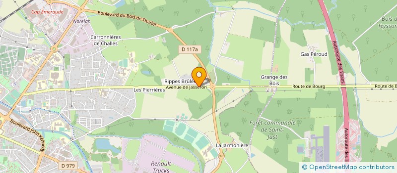 localisation de l'entreprise MIDRA ELEC  BOURG-EN-BRESSE