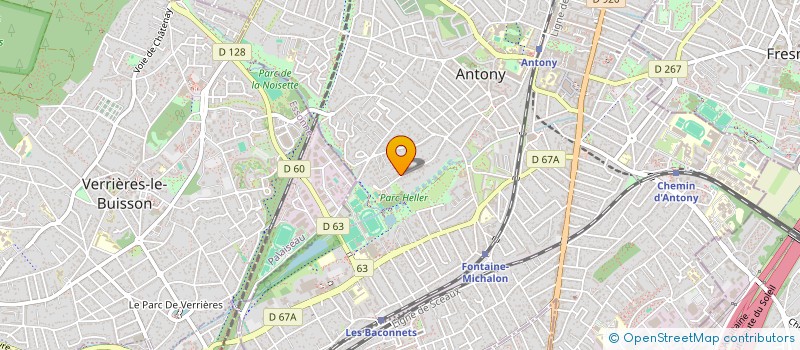 localisation de l'entreprise MIDRIS à ANTONY
