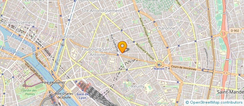 localisation de l'entreprise MIDSHIPS ASSOCIES  PARIS