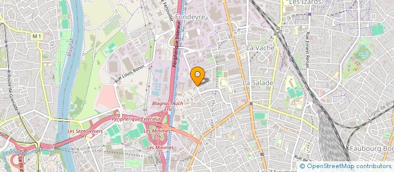 localisation de l'entreprise MIDWEST à TOULOUSE