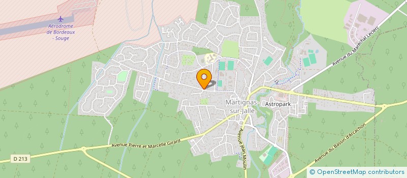 localisation de l'entreprise MIDY à MARTIGNAS-SUR-JALLE