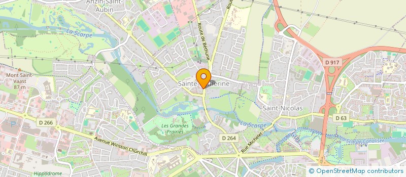 localisation de l'entreprise MIDYK  SAINTE-CATHERINE