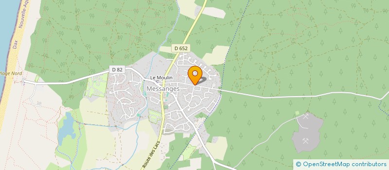 localisation de l'entreprise MIDYPREST  MESSANGES