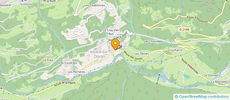 localisation de l'entreprise MIE  BEAUFORT