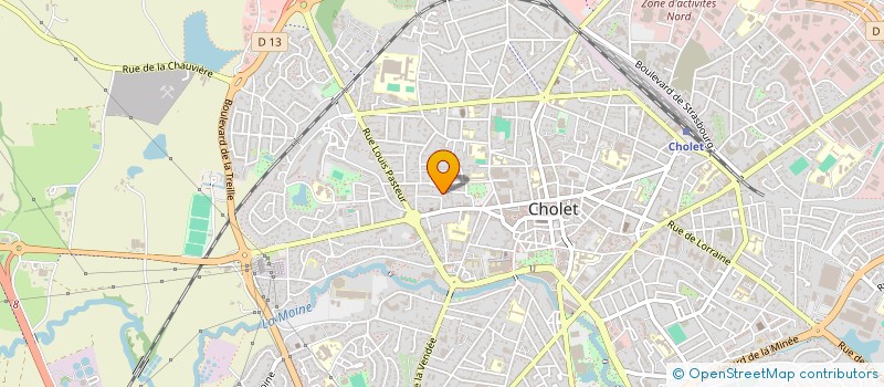 localisation de l'entreprise MIE à CHOLET