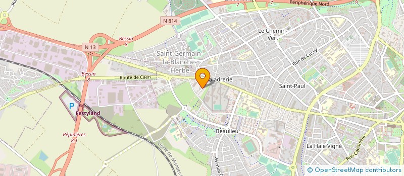 localisation de l'entreprise MIE FIGUE - MIE RAISIN à CAEN