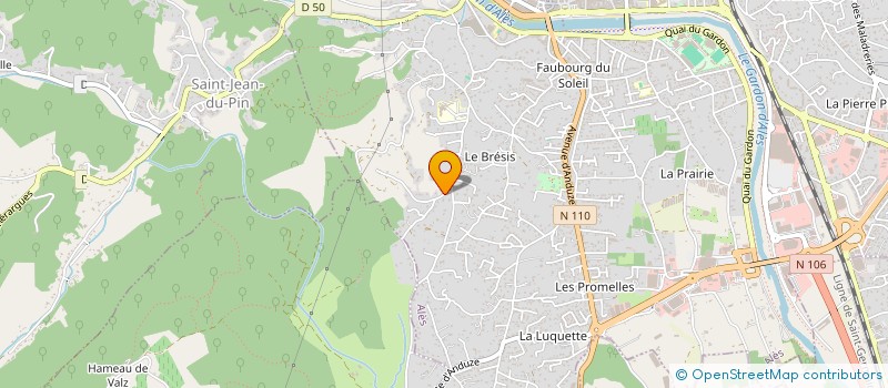 localisation de l'entreprise MIE INGENIERIE à ALES