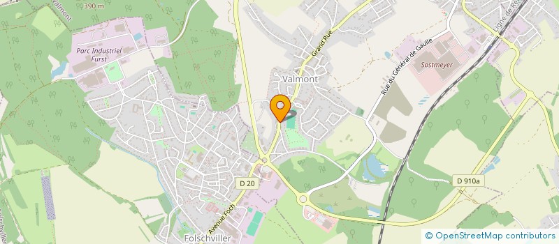 localisation de l'entreprise MIE & SAVEURS  VALMONT