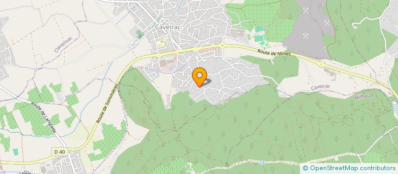 localisation de l'entreprise MIED  CAVEIRAC