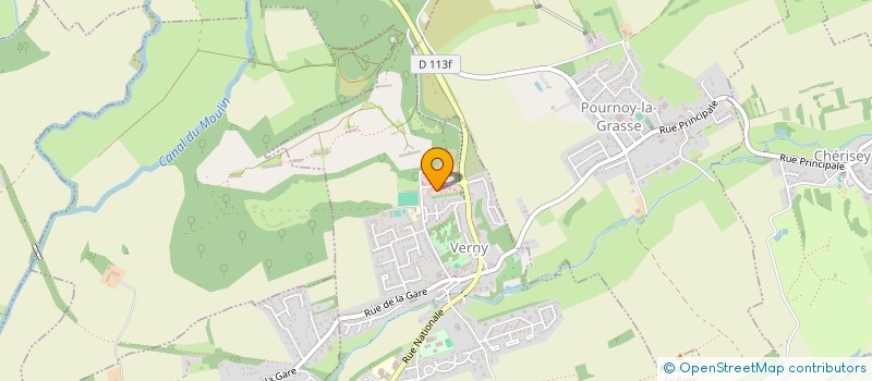 localisation de l'entreprise MIEDICO CARRELAGE  VERNY