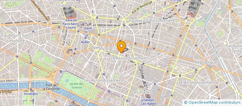 localisation de l'entreprise MIEGEVILLE à PARIS