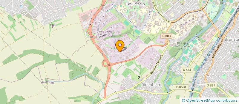 localisation de l'entreprise MIEHLE NUISIBLES  RIEDISHEIM