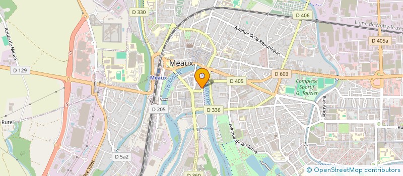 localisation de l'entreprise MIEL & ABEILLES  MEAUX