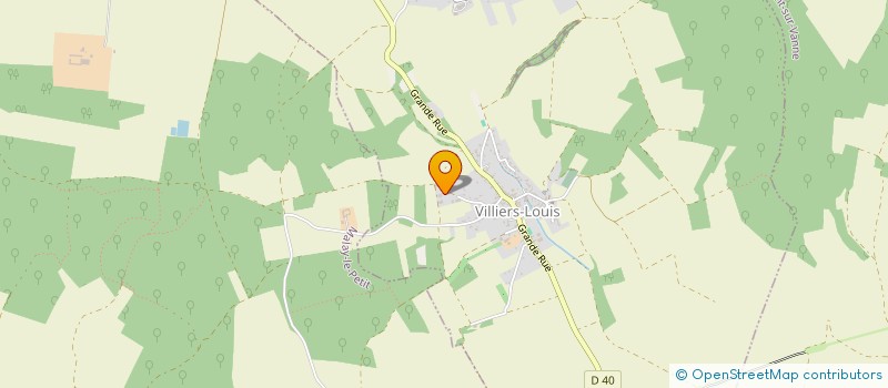localisation de l'entreprise MIEL DE L'YONNE à VILLIERS-LOUIS