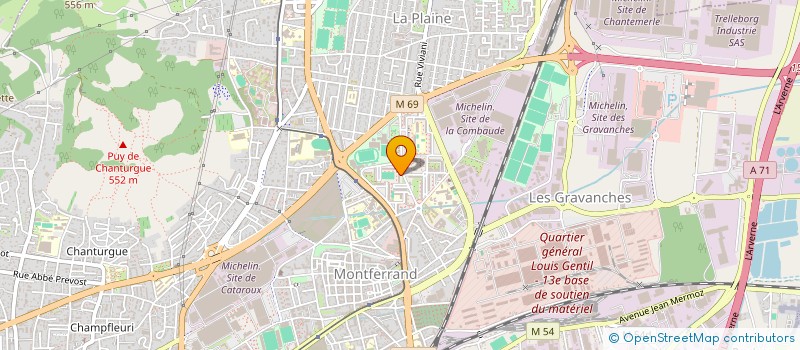 localisation de l'entreprise MIEL'NOUR  CLERMONT-FERRAND