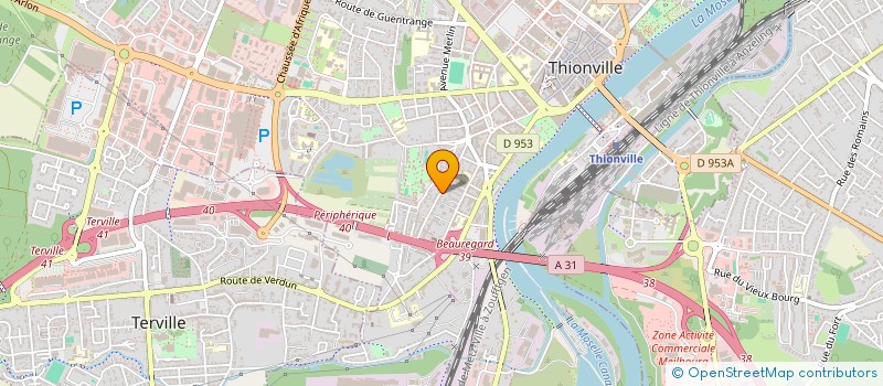 localisation de l'entreprise MIEL ONE à THIONVILLE