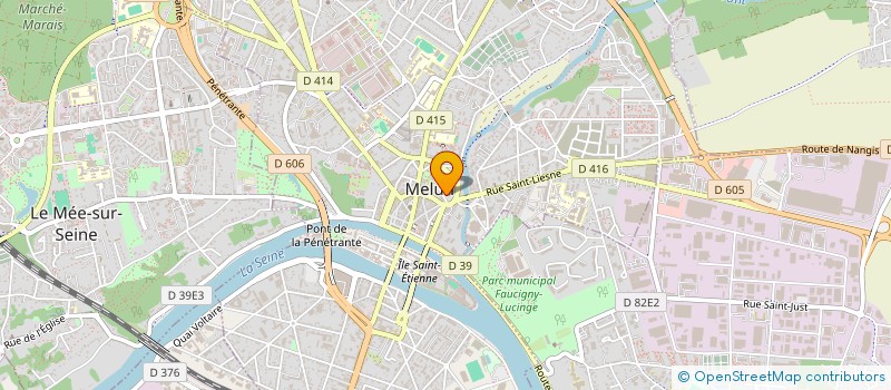 localisation de l'entreprise MIEL POWER à MELUN