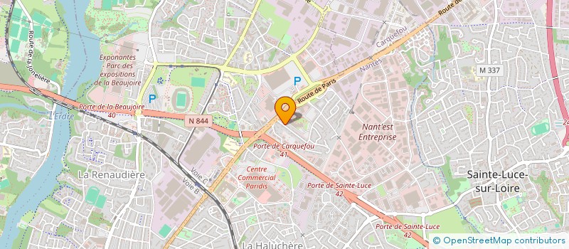 localisation de l'entreprise MIELI à NANTES