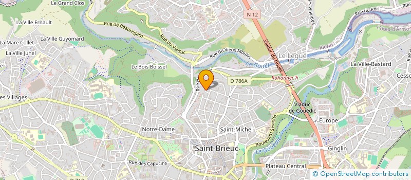 localisation de l'entreprise MIELI LMNP à SAINT-BRIEUC