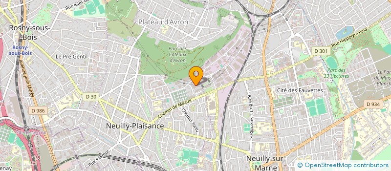 localisation de l'entreprise MIELINVEST à NEUILLY-PLAISANCE
