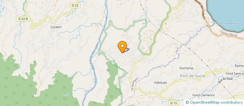 localisation de l'entreprise MIELLERIE ASSOCIATIVE DE FLEURY  LE MARIGOT