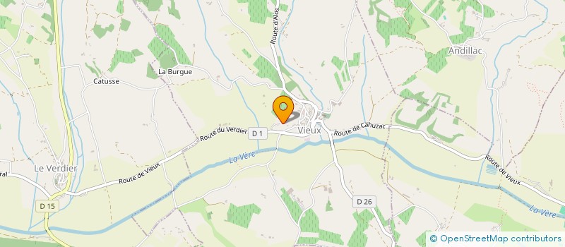 localisation de l'entreprise MIELLERIE DE PUYCELSI  PUYCELSI