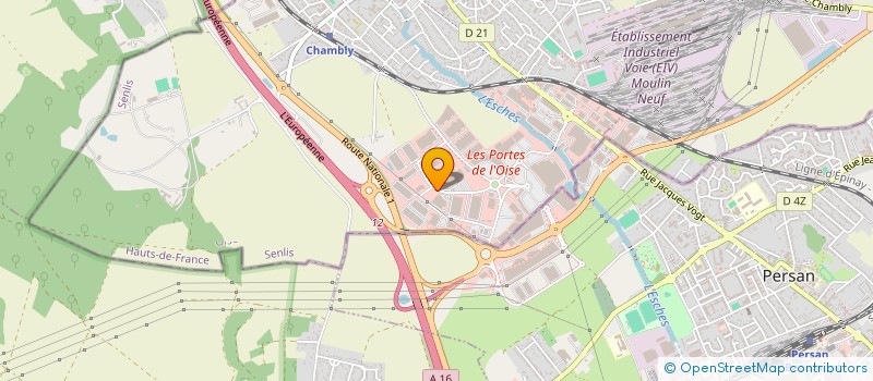 localisation de l'entreprise MIELPOS SERVICES à CHAMBLY