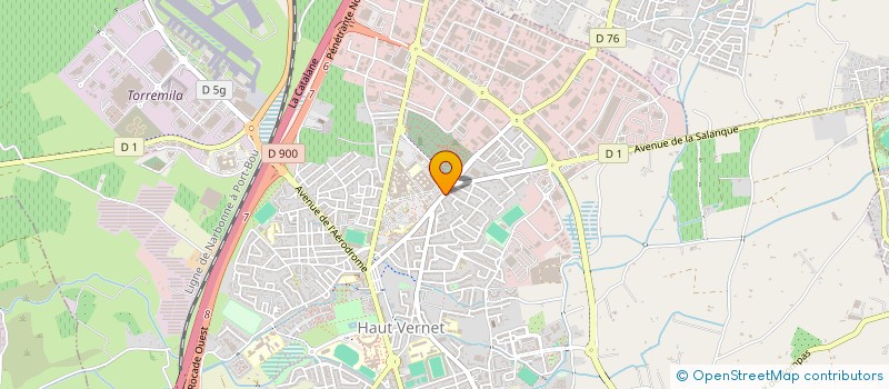 localisation de l'entreprise MIELS DU ROUSSILLON  PERPIGNAN