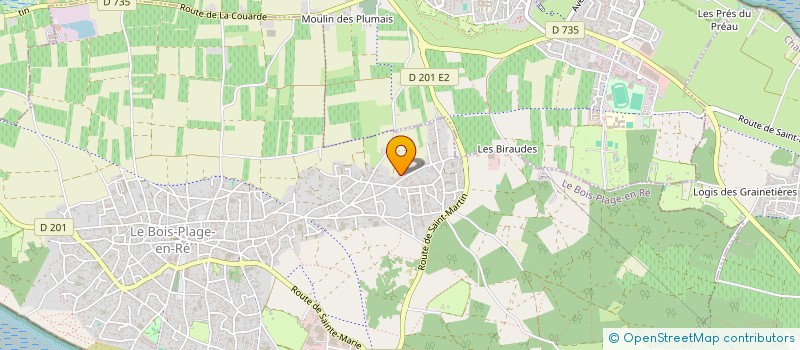 localisation de l'entreprise MIEMA  LE BOIS-PLAGE-EN-RE