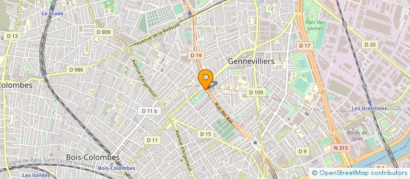 localisation de l'entreprise MIENZA  ASNIERES-SUR-SEINE