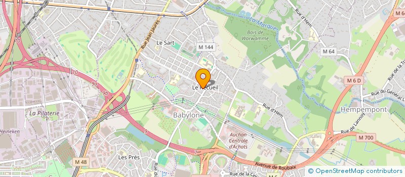 localisation de l'entreprise MIERZALA à VILLENEUVE-D'ASCQ