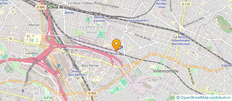 localisation de l'entreprise MIETRA & SERVICES à VILLEMOMBLE
