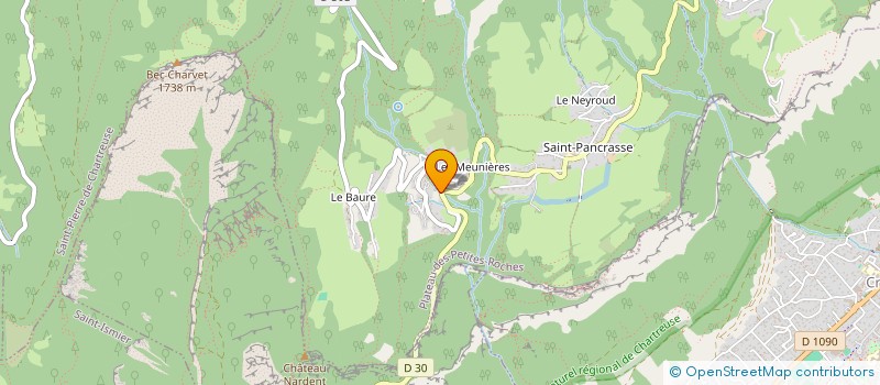 localisation de l'entreprise MIETTE ET COMPAGNIE à LE TOUVET