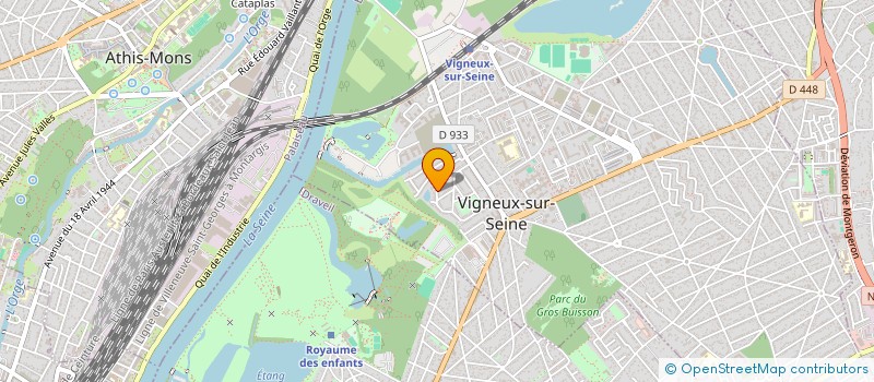 localisation de l'entreprise MIEUX EN CORPS91  VIGNEUX-SUR-SEINE