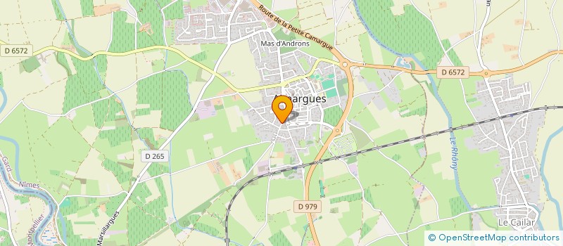 localisation de l'entreprise MIEUX ETRE, POUR UN MIEUX VIVRE  AIMARGUES