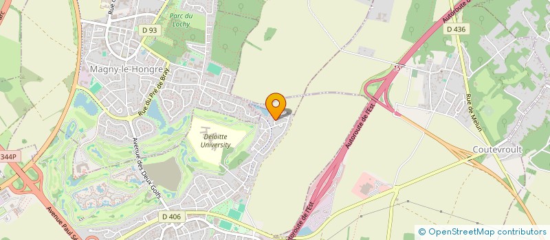 localisation de l'entreprise MIEUX ISOLER - ENGAGES POUR LA PLANETE  BAILLY-ROMAINVILLIERS