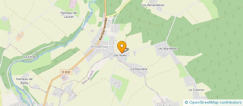 localisation de l'entreprise MIEUX MANGER ENSEMBLE  AMBENAY