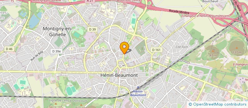 localisation de l'entreprise MIEUX S ENTENDRE POUR SE COMPRENDRE  HENIN-BEAUMONT