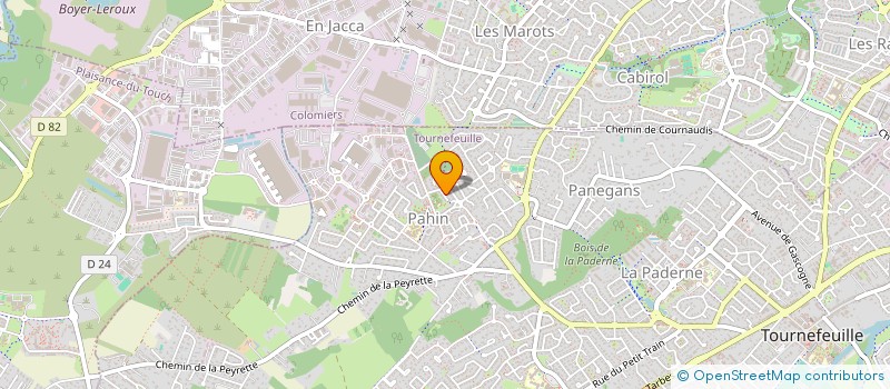 localisation de l'entreprise MIEUX SE CONNAITRE POUR REUSSIR  TOURNEFEUILLE