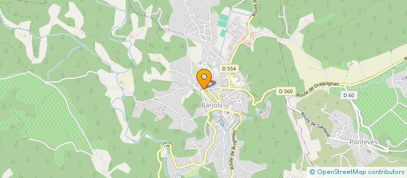 localisation de l'entreprise MIEUX VIVRE à BARJOLS