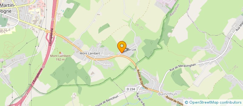 localisation de l'entreprise MIEUX VIVRE  SAINT-MARTIN-BOULOGNE