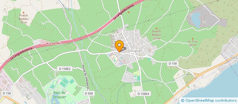 localisation de l'entreprise MIEUX VIVRE  LOUPIAN