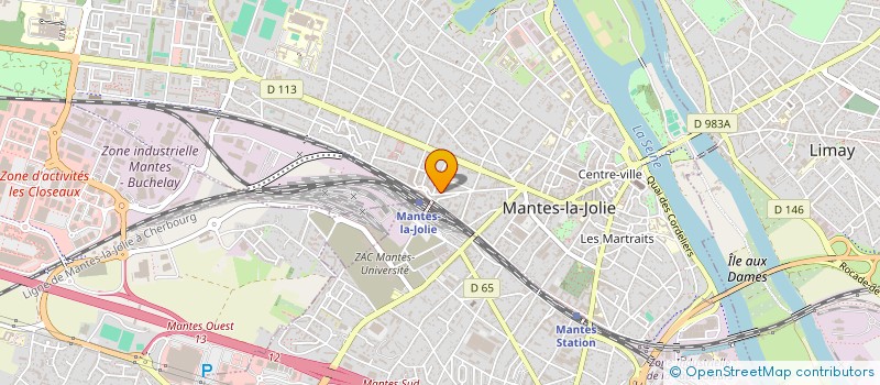 localisation de l'entreprise MIEUX VIVRE A BELLEKOIRA  MANTES-LA-JOLIE