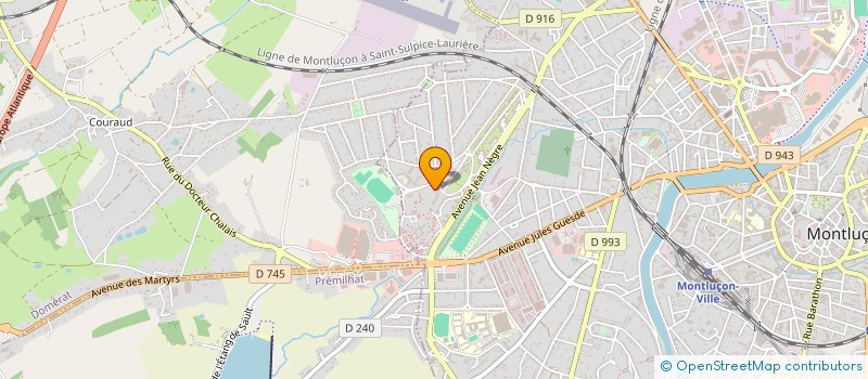 localisation de l'entreprise MIEUX VIVRE A BIEN-ASSIS à MONTLUCON